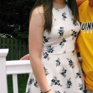 Fit and Flare Floral Dress